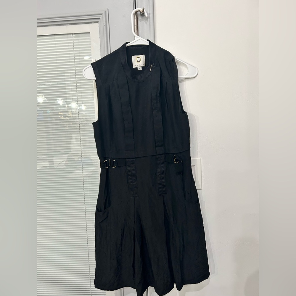 MAYLE black dress size 4